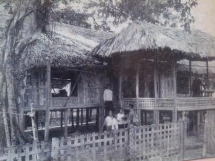 Ngôi nhà của gia đình ông bà Đỗ Đình Thiện tại chiến khu Việt Bắc năm 1951